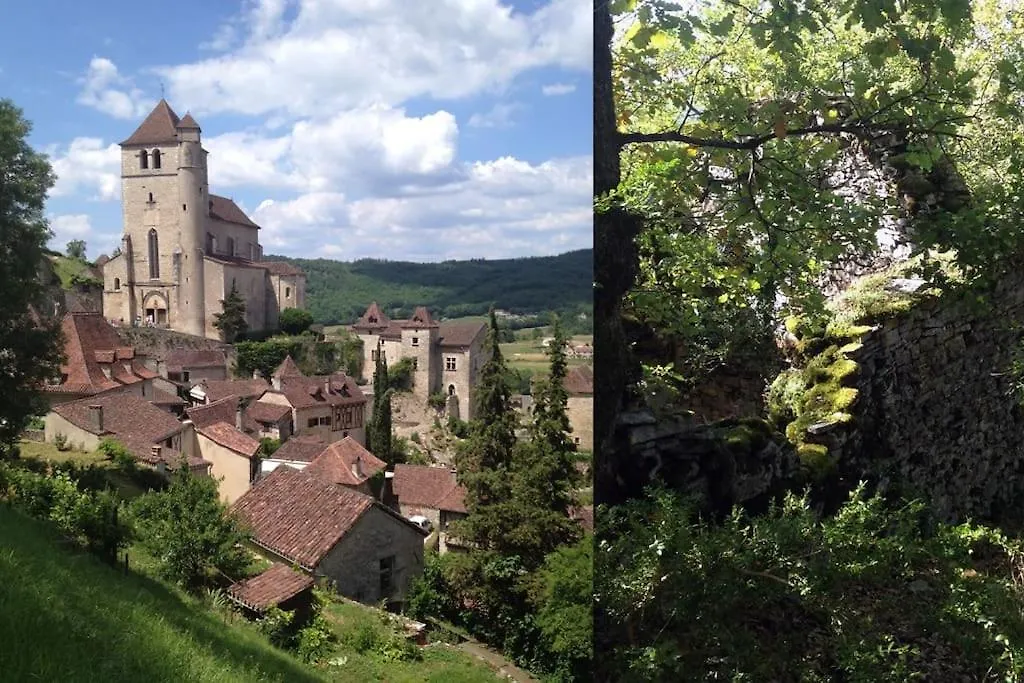 Les Trigones Du Causse -Maison Atypique Avec Piscine Privee Saint-Martin-Labouval France